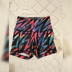 FeedMe FightMe XSmall Neon Shorts, new with tags